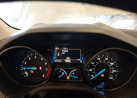 2016 Ford Focus Se из США, поврежденный, VIN 1FADP3F26GL378815